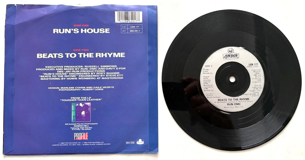 RUN DMC - Run's House - 7" Vinyl Single (1987)