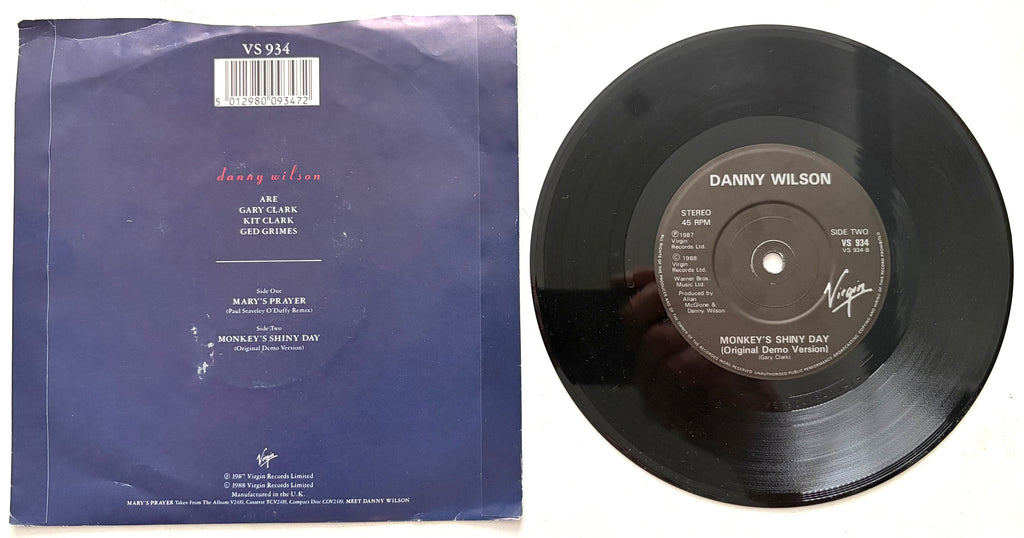 Danny Wilson - Mary's Prayer - 7" Vinyl Single (1988)