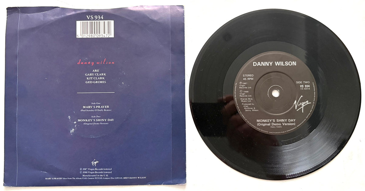 Danny Wilson - Mary's Prayer - 7" Vinyl Single (1988)