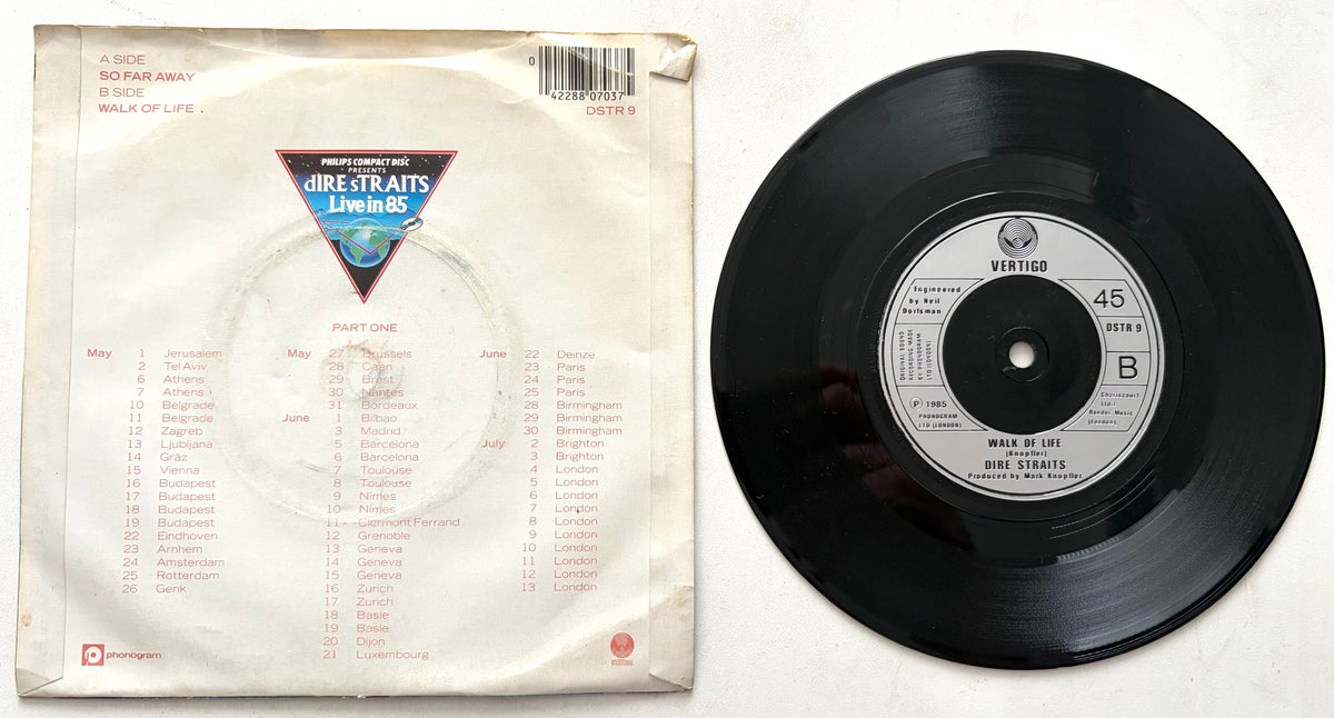Dire Straits - So Far Away - 7" Vinyl Single (1985)