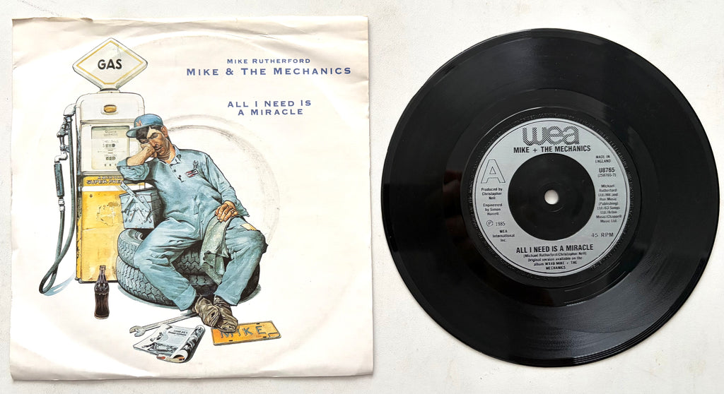 Mike & The Mechanics - All I Need Is A Miracle - 7" Vinyl Single (1985)