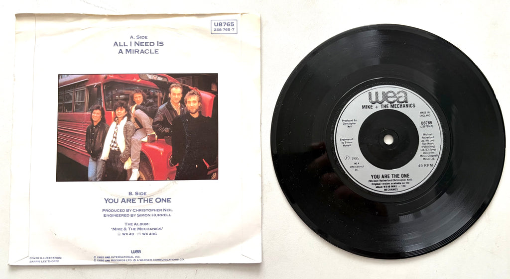 Mike & The Mechanics - All I Need Is A Miracle - 7" Vinyl Single (1985)