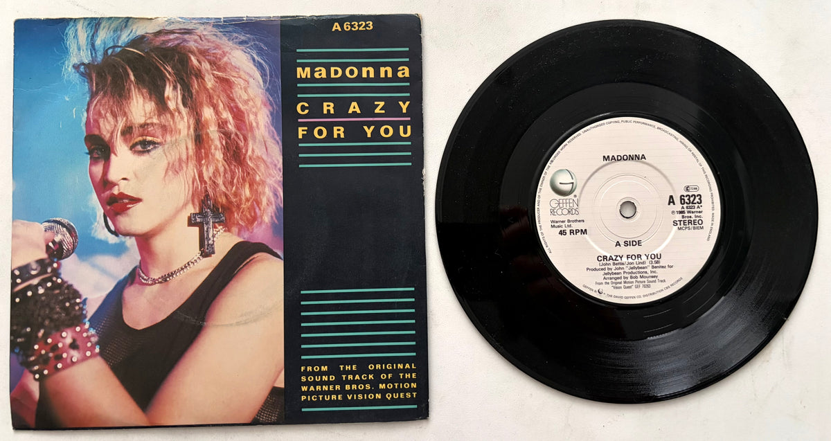 Madonna - Crazy For You - 7" Vinyl Single (1985)