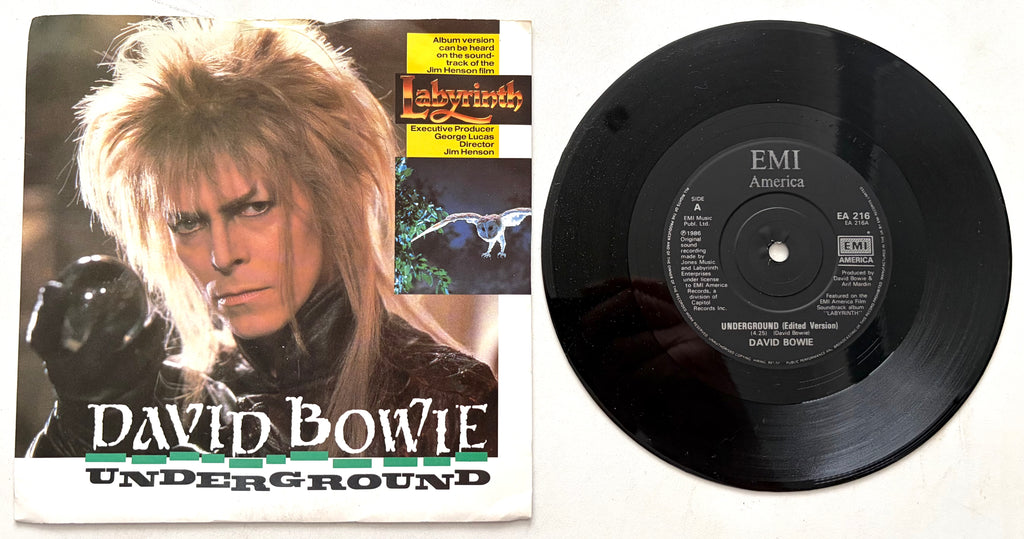 David Bowie - Underground - 7" Vinyl Single (1986)
