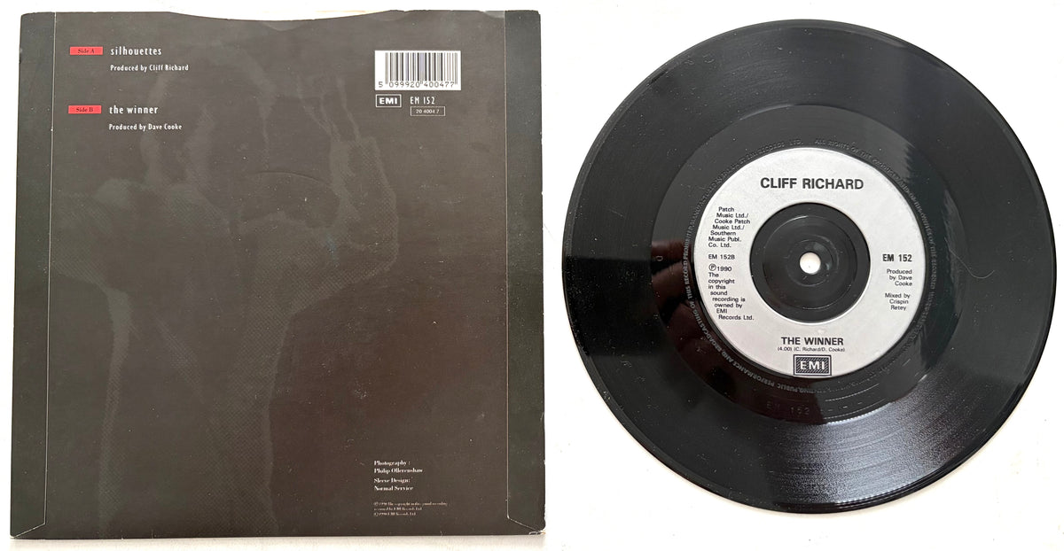 Cliff Richard - Silhouettes - 7" Vinyl Single (1990)