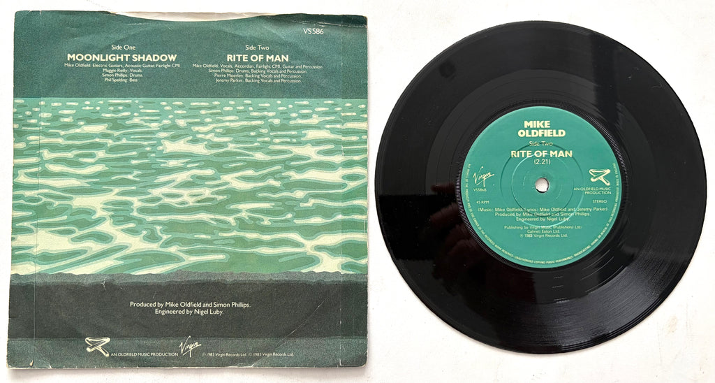 Mike Oldfield - Moonlight Shadow - 7" Vinyl Single (1983)