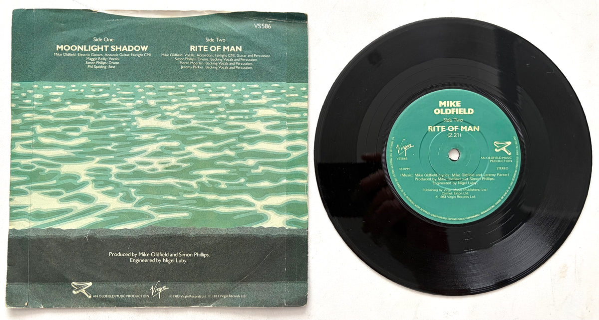 Mike Oldfield - Moonlight Shadow - 7" Vinyl Single (1983)