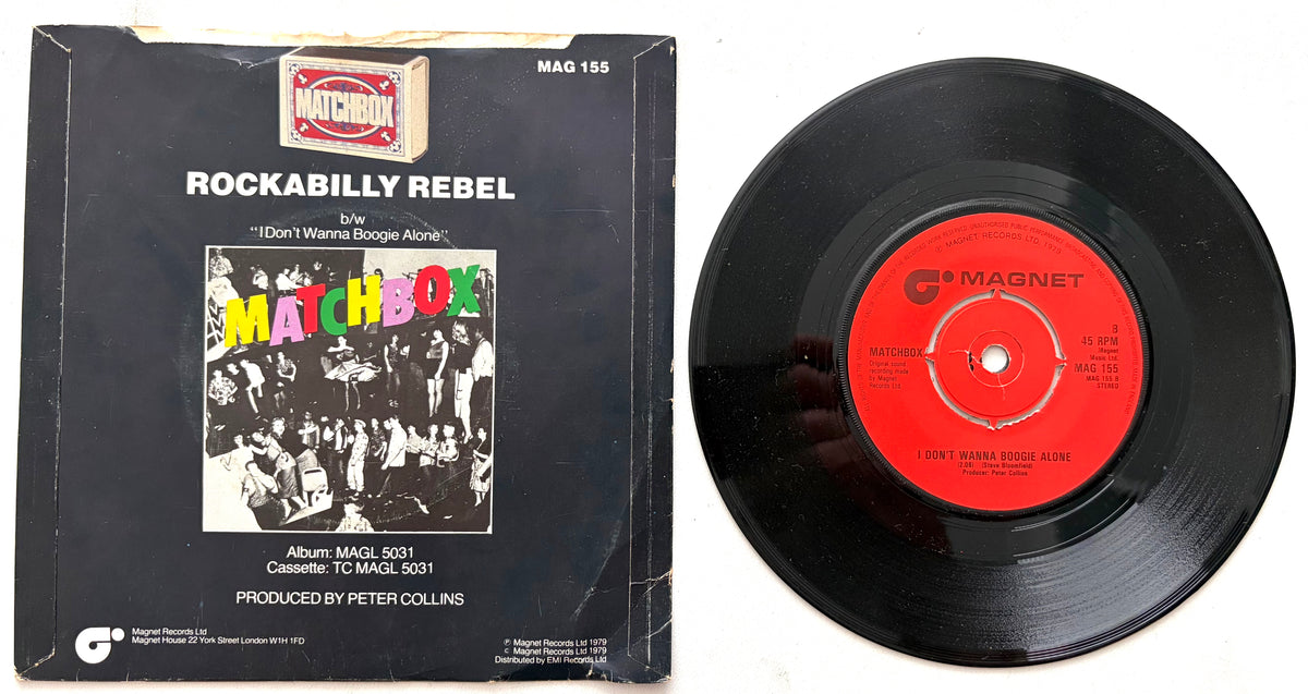 Matchbox - Rockabilly Rebel - 7" Vinyl Single (1979)