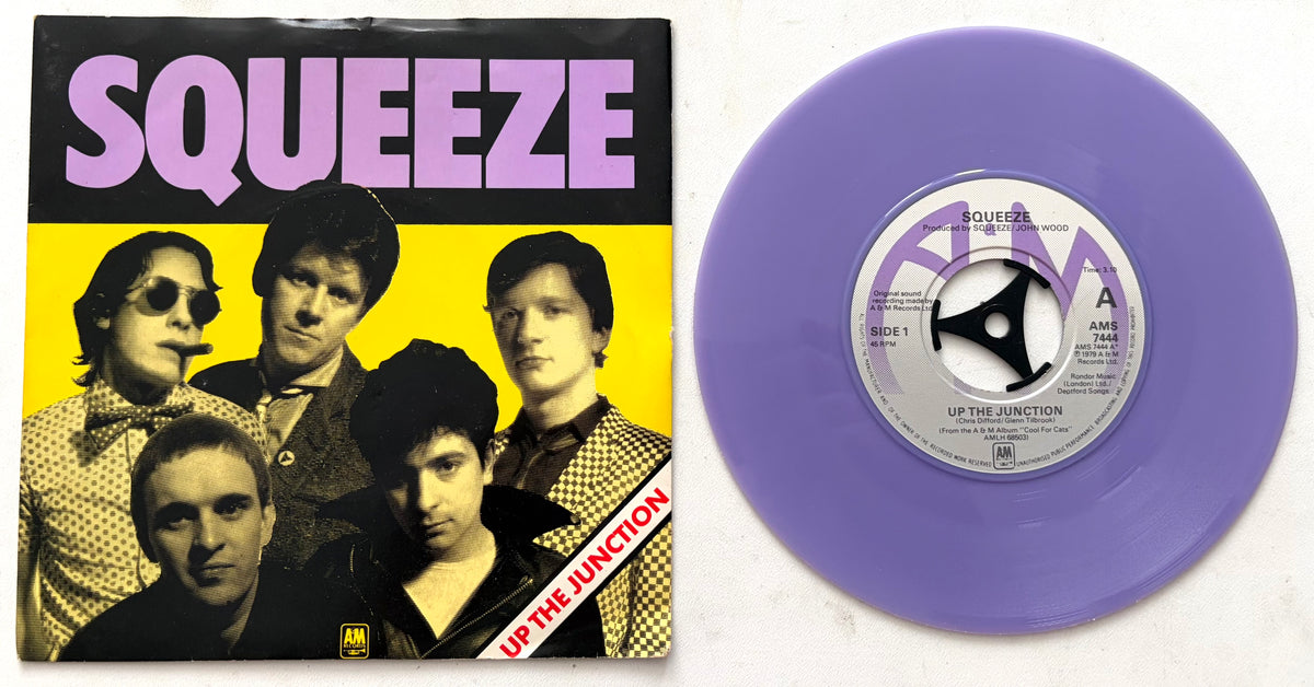 Squeeze - Up The Junction - Purple 7" Vinyl Single (1979)