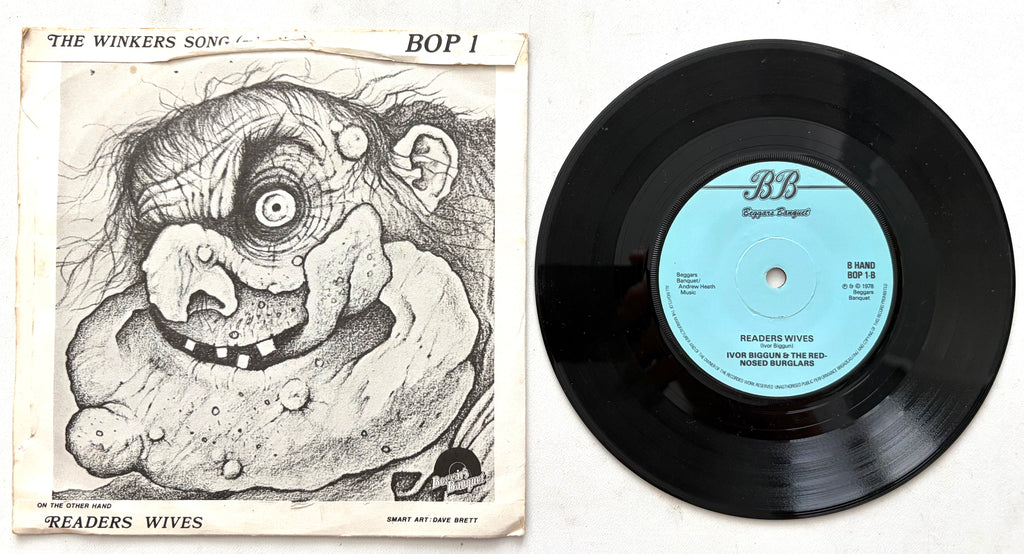 Ivor Biggun & The Red-Nosed Burglars - The Winker's Song - 7" Vinyl Single (1978)