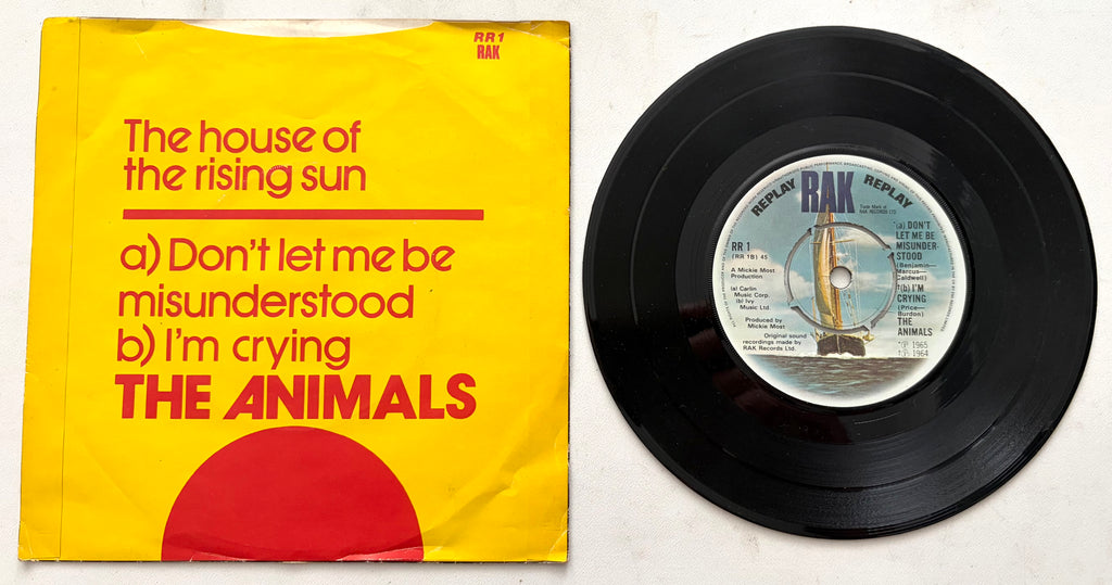 The Animals - The House Of The Rising Sun - 7" Vinyl Single (1964)