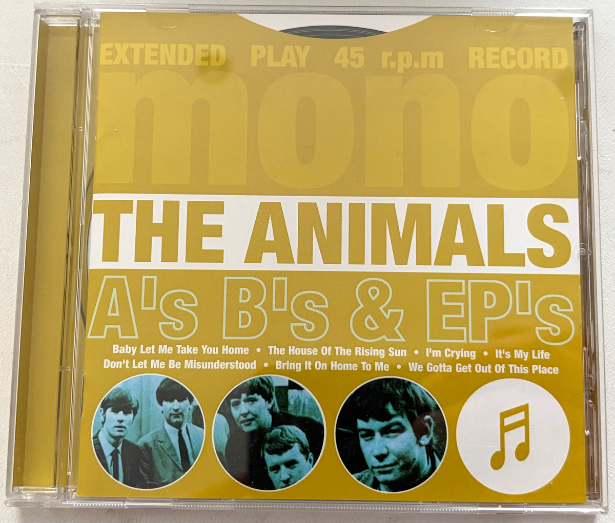 The Animals - A's, B's & EP's - CD Album (2003)