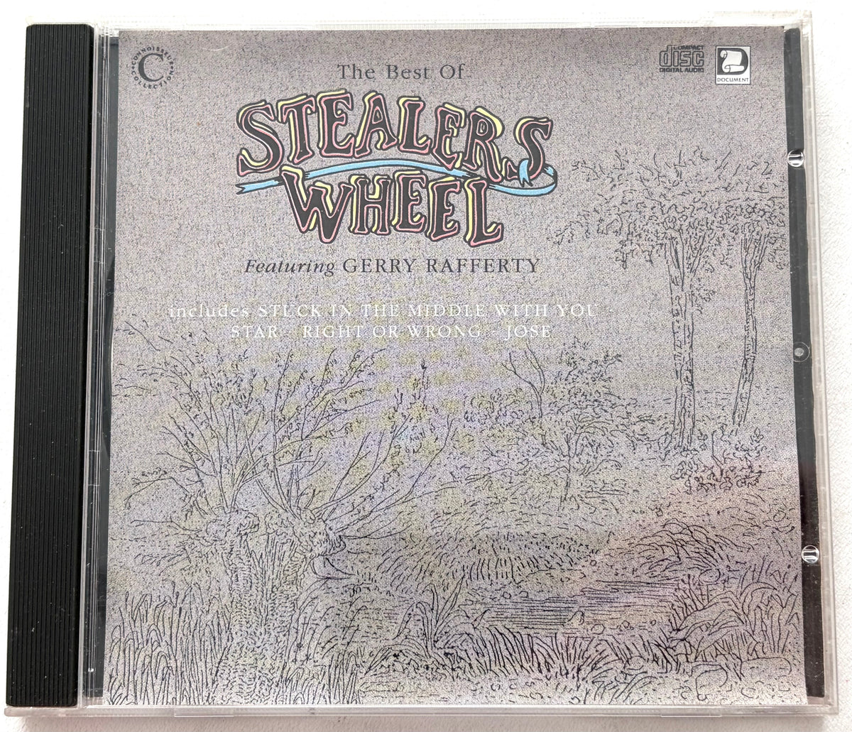 Stealers Wheel with Gerry Rafferty - The Best Of - CD Album (1990)