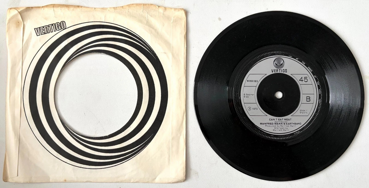 Manfred Mann's Earthband - Joybringer - 7" Vinyl Single (1973)