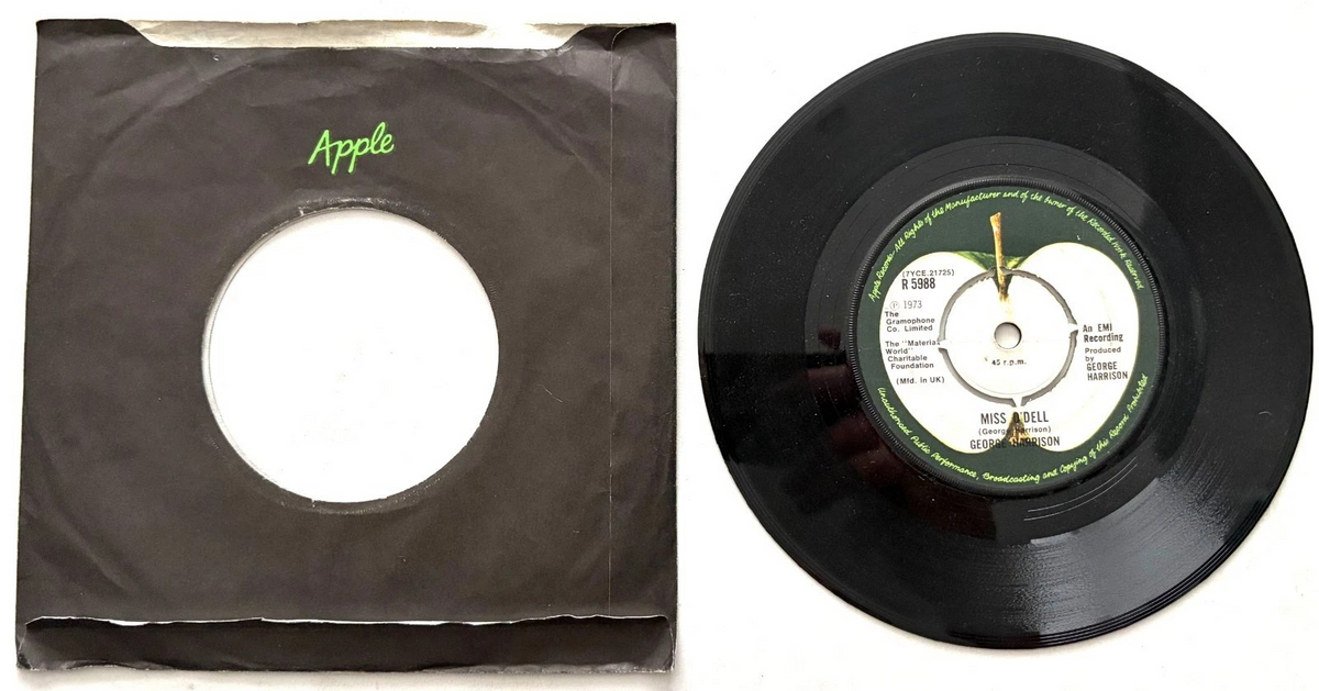George Harrison - Give Me Love (Give Me Peace On Earth) - 7" Vinyl Single (1973)