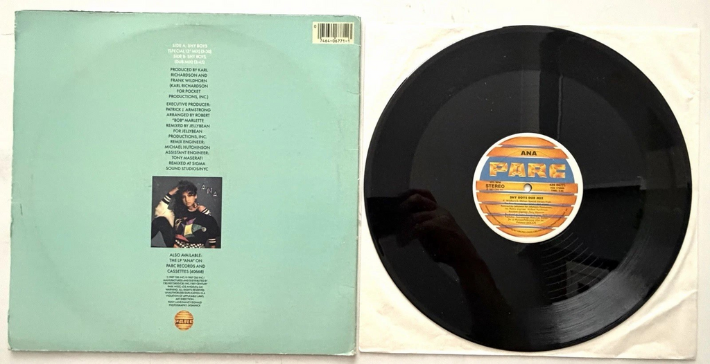 ANA - Shy Boys - 12" Vinyl Single (1987)