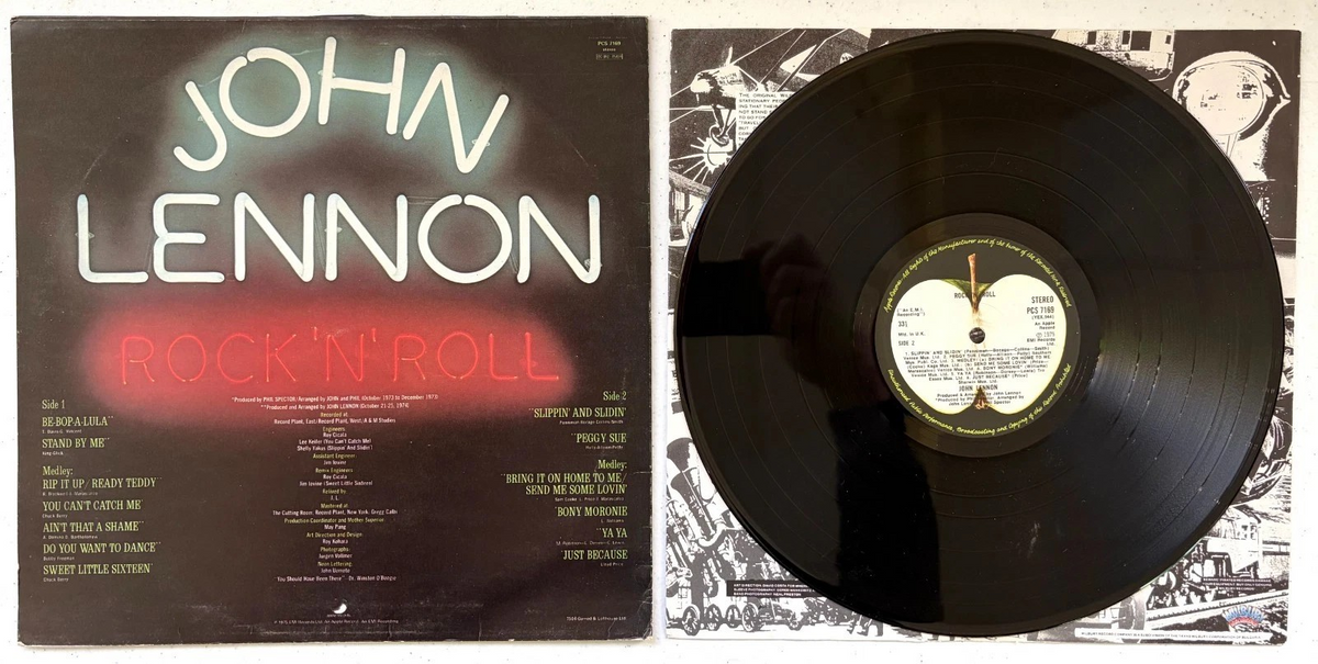 John Lennon - Rock 'N' Roll - LP 12" Vinyl Album (1975)