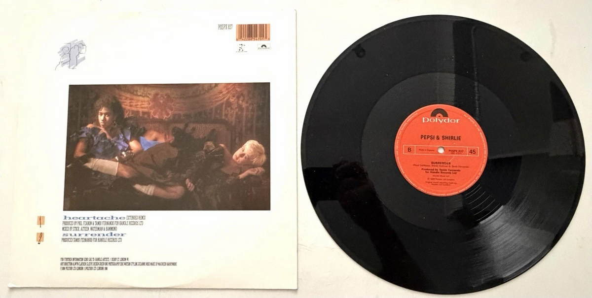 Pepsi & Shirlie - Heartache - 12" Vinyl Single (1986)
