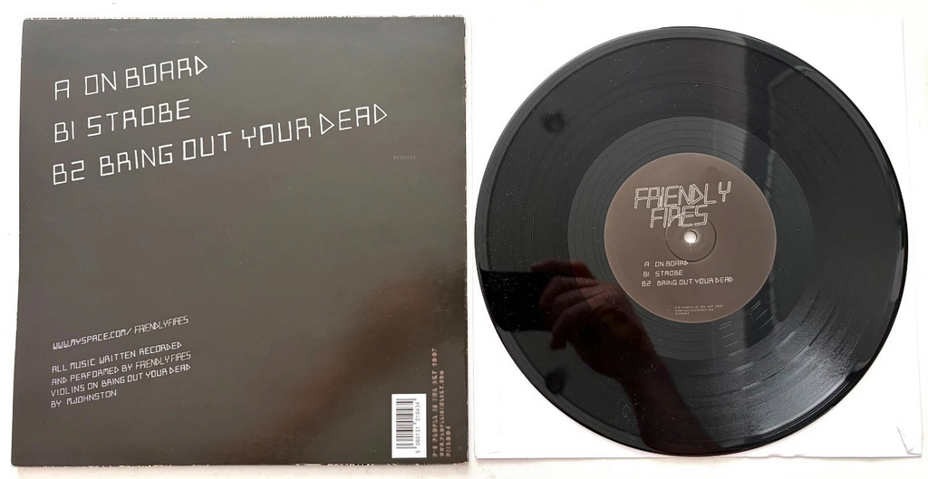 Friendly Fires - Cross The Line - 10" Vinyl EP Single (2007)