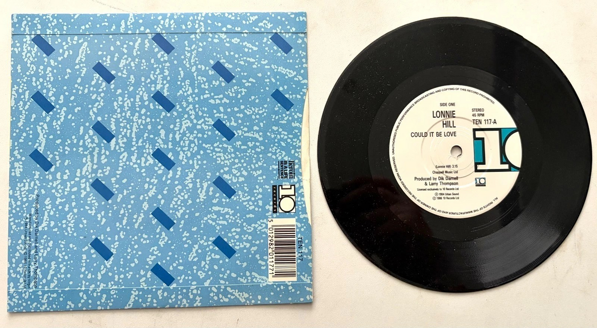 Lonnie Hill - Could It Be Love - 7" Vinyl Single (1986)