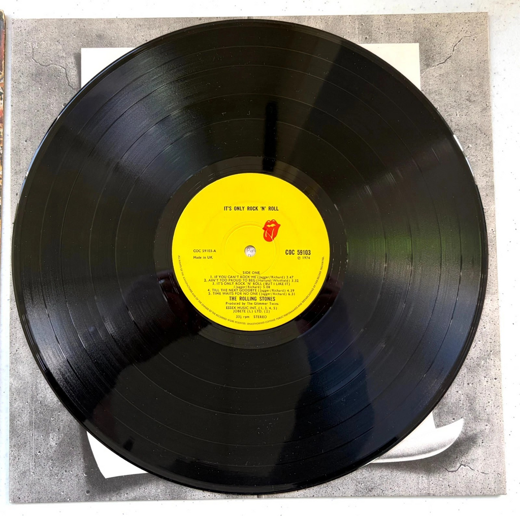Rolling Stones - It's Only Rock 'N' Roll - LP 12" Vinyl Album (1974)