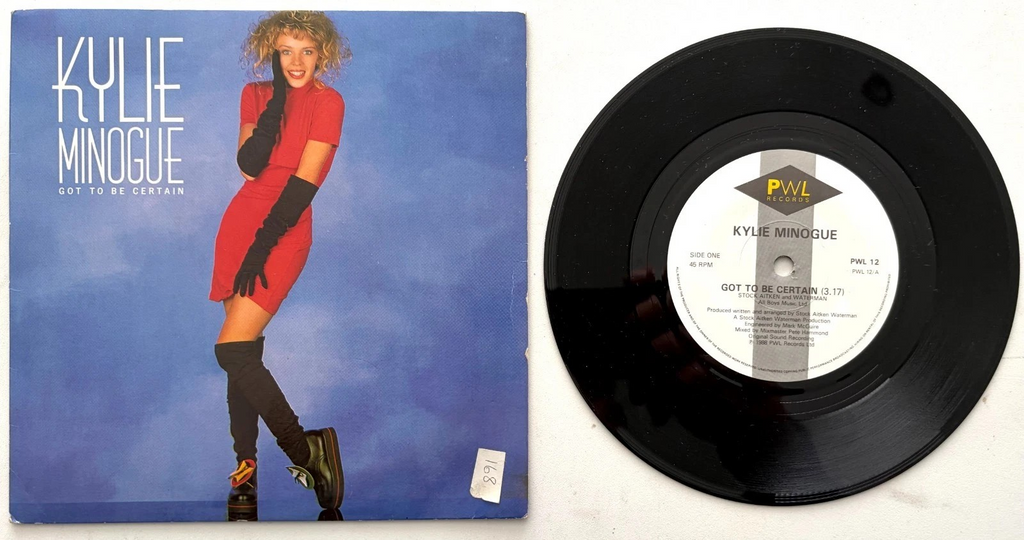 Kylie Minogue - Got To Be Certain - 7" Vinyl Single (1988)