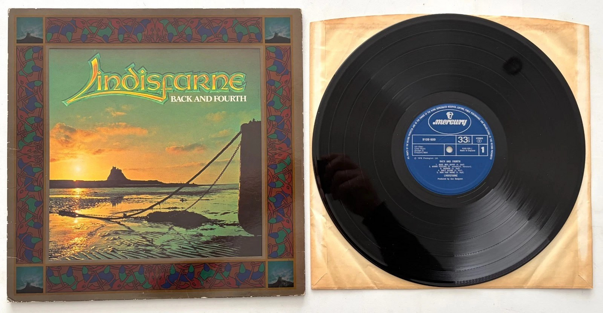 Lindisfarne - Back And Forth - LP 12" Vinyl Album (1978)