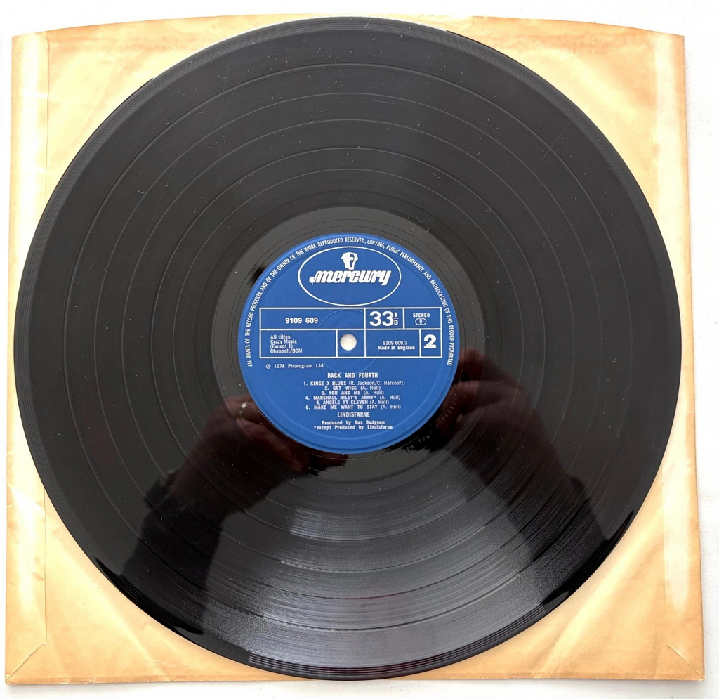 Lindisfarne - Back And Forth - LP 12" Vinyl Album (1978)