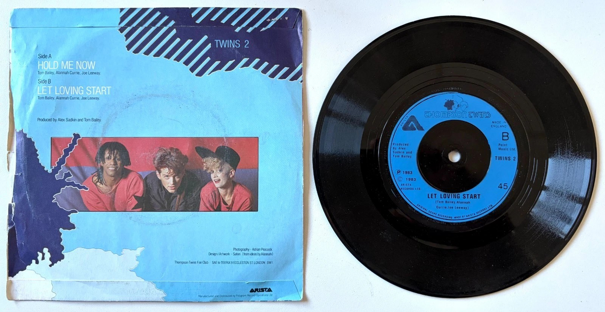 Thompson Twins - Hold Me Now - 7" Vinyl Single (1983)
