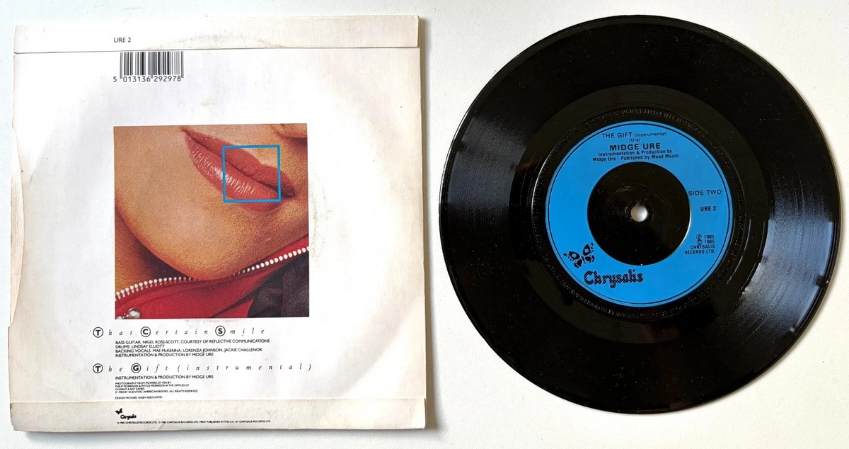 Midge Ure - That Certain Smile - 7" Vinyl Single (1985)