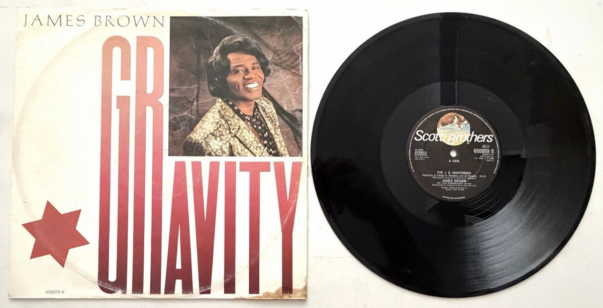 James Brown - Gravity - 12" Vinyl Single (1985)
