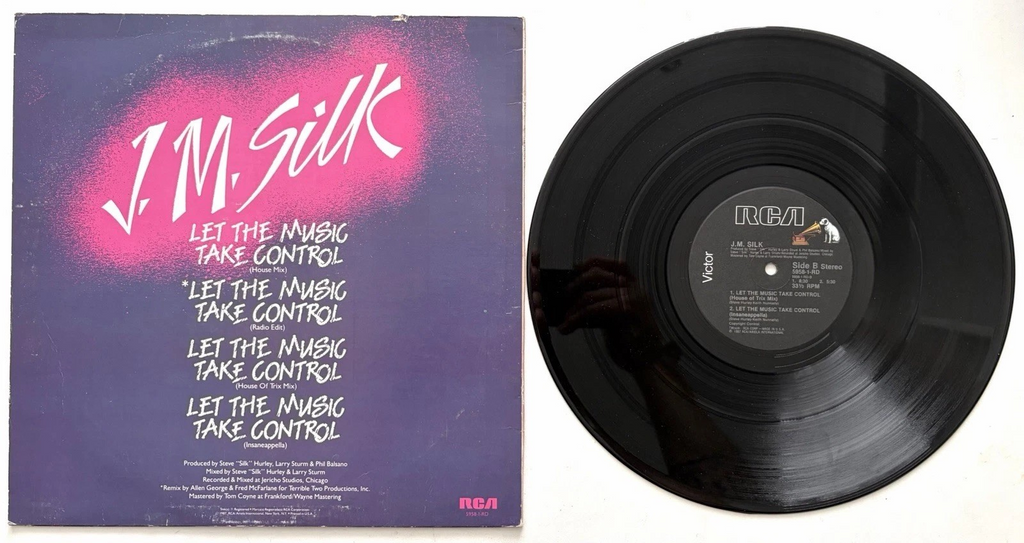 J.M. Silk - Let The Music Take Control - 12" Single (1987)