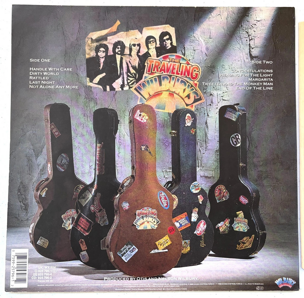 Traveling Wilbury's - Volume One - LP 12" Vinyl Album (1988)