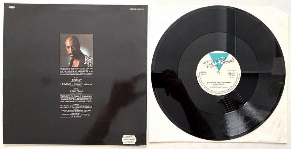Dwight Thompson - Heavenly - 12" Single (1986)