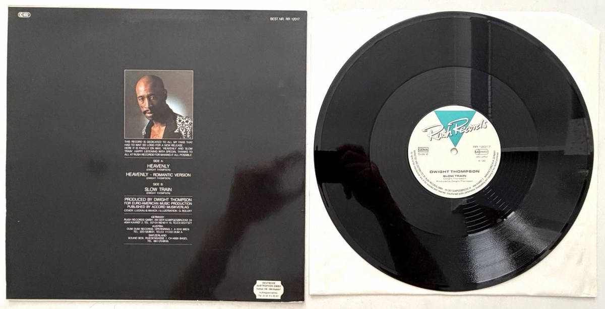 Dwight Thompson - Heavenly - 12" Single (1986)