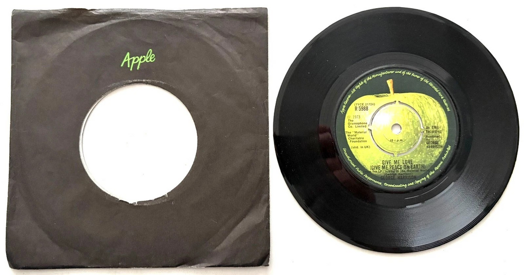 George Harrison - Give Me Love (Give Me Peace On Earth) - 7" Vinyl Single (1973)
